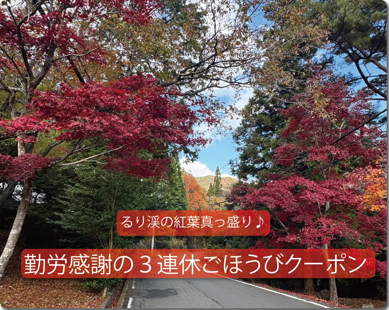 勤労感謝の３連休ごほうびクーポン｜京都やおよし